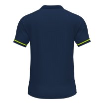 JOMA CHAMPIONSHIP VI RÖVID UJJÚ PÓLÓ SÖTÉTKÉK FLUOR SÁRGA