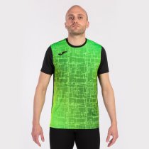 JOMA ELITE VIII RÖVID UJJÚ MEZ FEKETE FLUOR ZÖLD