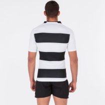 JOMA PRORUGBY II RÖVID UJJÚ MEZ FEKETE-FEHÉR