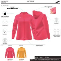 JOMA EXPLORER NŐI ESŐKABÁT KORÁL