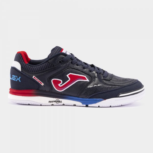 JOMA TOP FLEX REBOUND 2403 BŐR TEREMLABDARÚGÓ CIPŐ FEKETE-PIROS