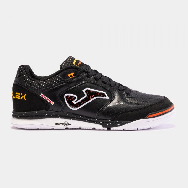 JOMA TOP FLEX REBOUND 2401 BŐR TEREMLABDARÚGÓ CIPŐ FEKETE