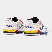 JOMA TOP FLEX REBOUND 2476 TEREMLABDARÚGÓ CIPŐ FEHÉR-PIROS-SÁRGA-KÉK