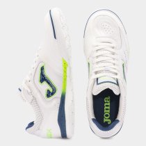 JOMA TOP FLEX REBOUND 2402 TEREMLABDARÚGÓ CIPŐ FEHÉR-KÉK-ZÖLD