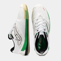 JOMA TOP FLEX ULTIMATE 2502 CARBON BETÉTES TOP FUTSAL TEREMLABDARÚGÓ CIPŐ FEHÉR