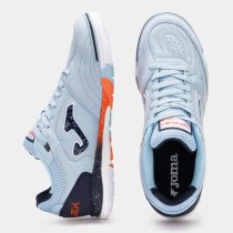 JOMA TOP FLEX 2505 REBOUND BŐR TEREMLABDARÚGÓ CIPŐ FEHÉR-KÉK