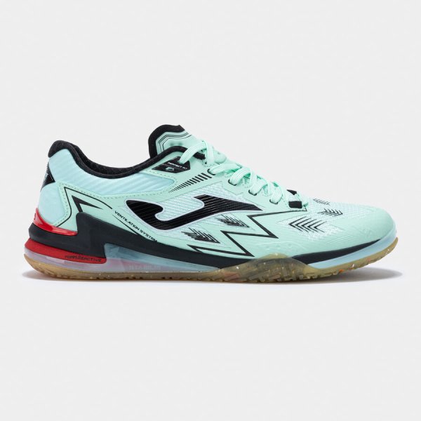 JOMA REGATE REACTIVE 2527 CARBON BETÉTES TOP FUTSAL TEREMLABDARÚGÓ CIPŐ TÜRKIZ
