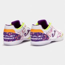 JOMA TOP FLEX BŐR TEREMLABDARÚGÓ CIPŐ 2572IN "AMANDINHA 10" FEHÉR