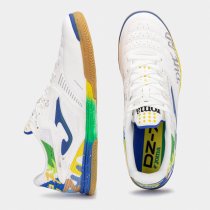 JOMA DZ-7 FUTSAL TEREMLABDARÚGÓ CIPŐ DZ7W2582IN "DYEGO" FEHÉR SÁRGA ZÖLD