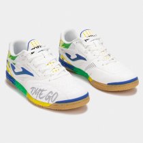 JOMA DZ-7 FUTSAL TEREMLABDARÚGÓ CIPŐ DZ7W2582IN "DYEGO" FEHÉR SÁRGA ZÖLD