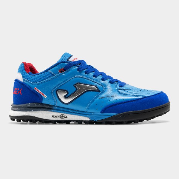 JOMA TOP FLEX REBOUND BŐR MŰFÜVES FUTBALLCIPŐ KÉK