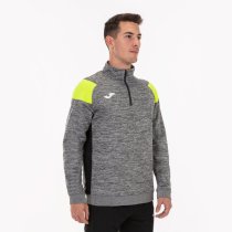 JOMA CREW III PULÓVER SZÜRKE - SÁRGA - FEKETE