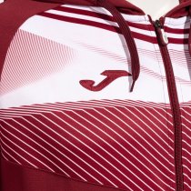 JOMA SUPERNOVA II KAPUCNIS PULÓVER PIROS (BURGUNDI)-FEHÉR