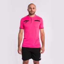 JOMA REFEREE RÖVID UJJÚ FLUOR RÓZSASZÍN