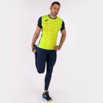 JOMA ELITE VIII RÖVID UJJÚ MEZ SÖTÉTKÉK FLUOR SÁRGA