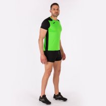 JOMA RECORD II RÖVID UJJÚ MEZ FLUOR ZÖLD FEKETE