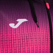 JOMA TIGER V KAPUCNIS PULÓVER FEKETE-RÓZSASZÍN FLUOR PINK