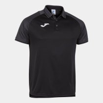 JOMA ESSENTIAL II POLO FEKETE-ANTHRACITE S/S