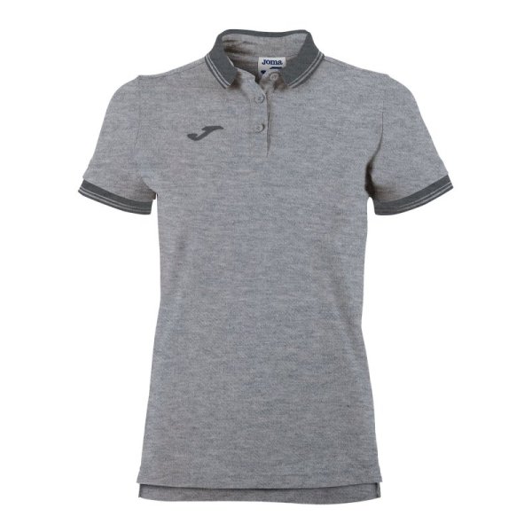 JOMA POLO SHIRT BALI II GREY WOMAN S/S